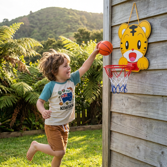 Cute Animal Basketball Set for Kids