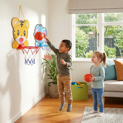 Cute Animal Basketball Set for Kids