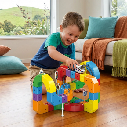 Magical Cube Track Railway Toy for Kids