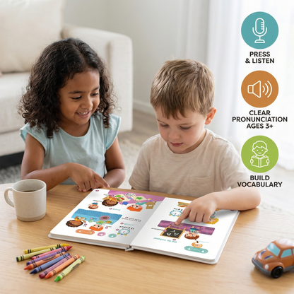 My First English Words – Talking English Learning Book