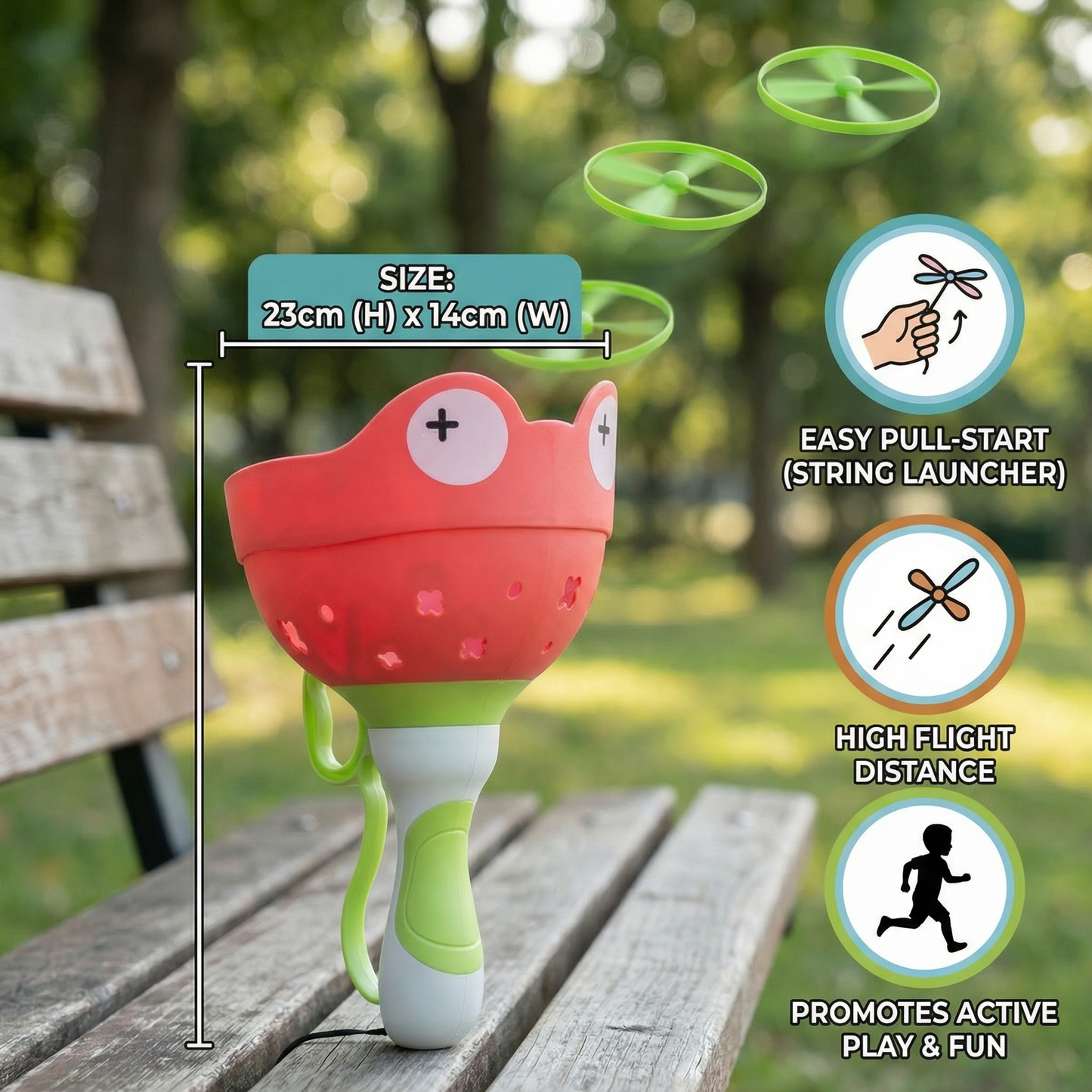 Flight Propeller Toy with String Starter