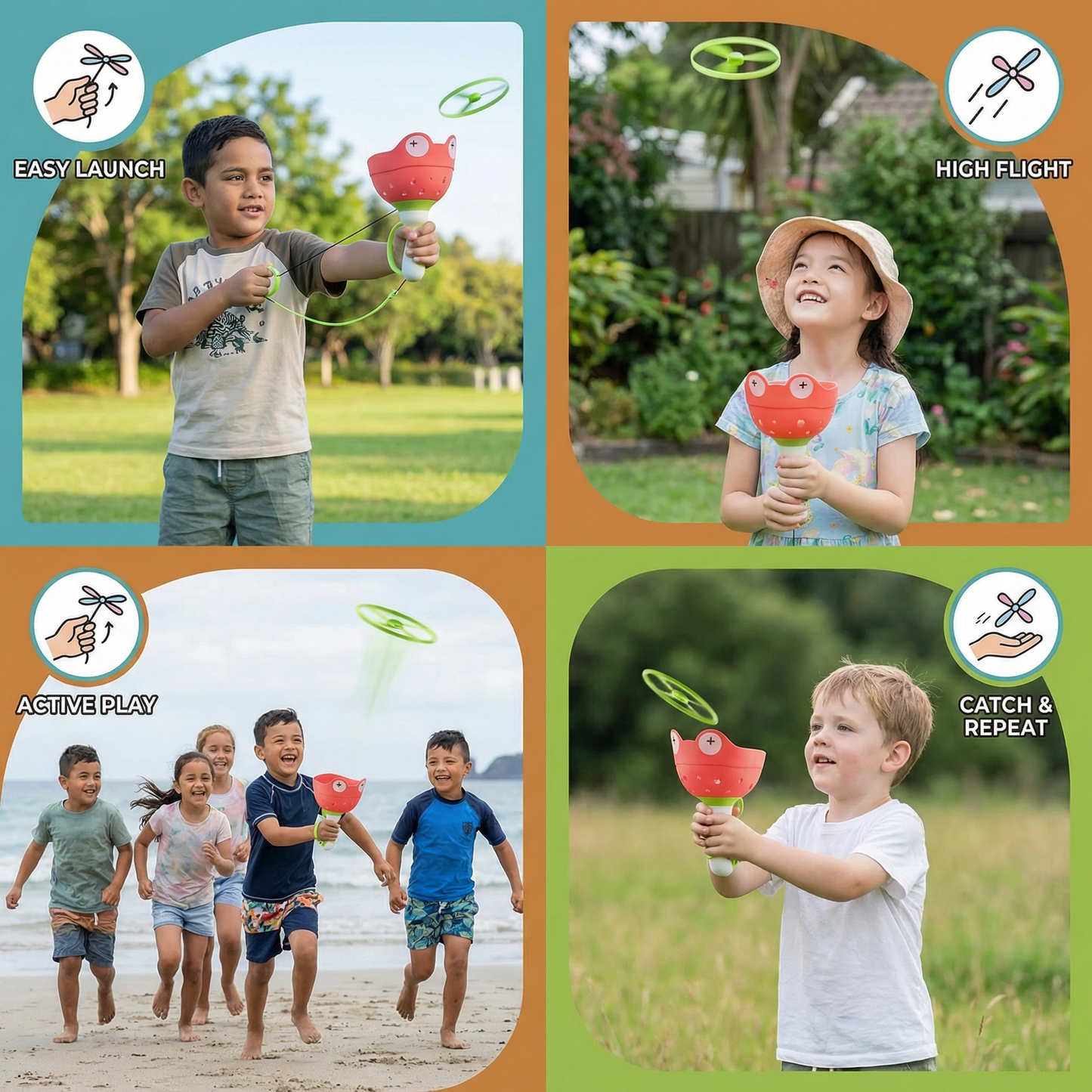 Flight Propeller Toy with String Starter