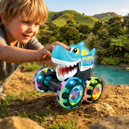Glowing Monster Truck Toy Cars