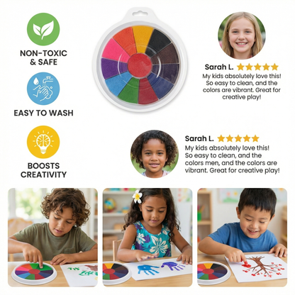 Finger Paint Drawing Set for Kids