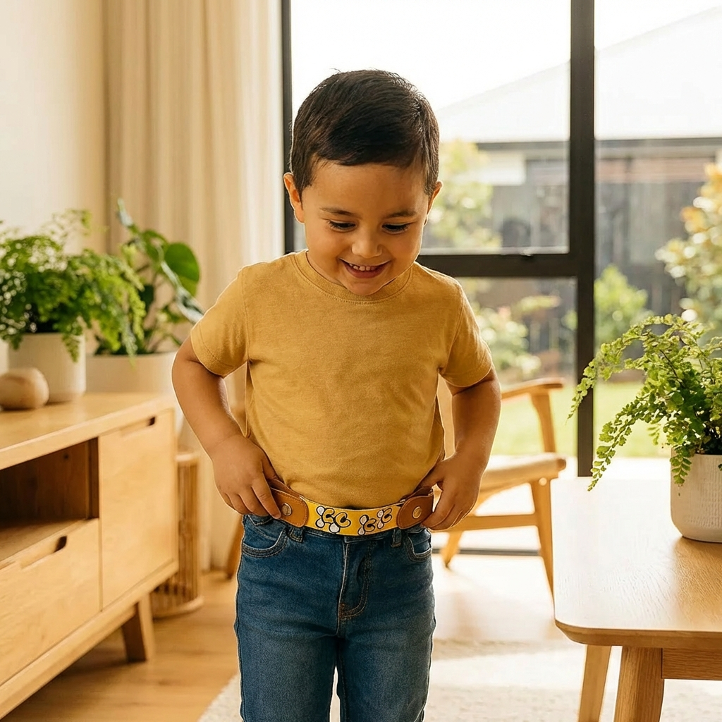 Comfortable Elastic Kids Belt – Suitable for All Ages
