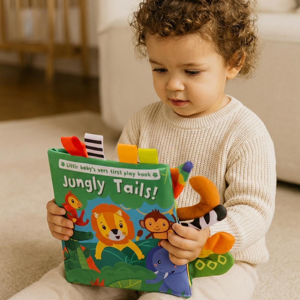 Sensory Crinkle Story Book for Toddlers