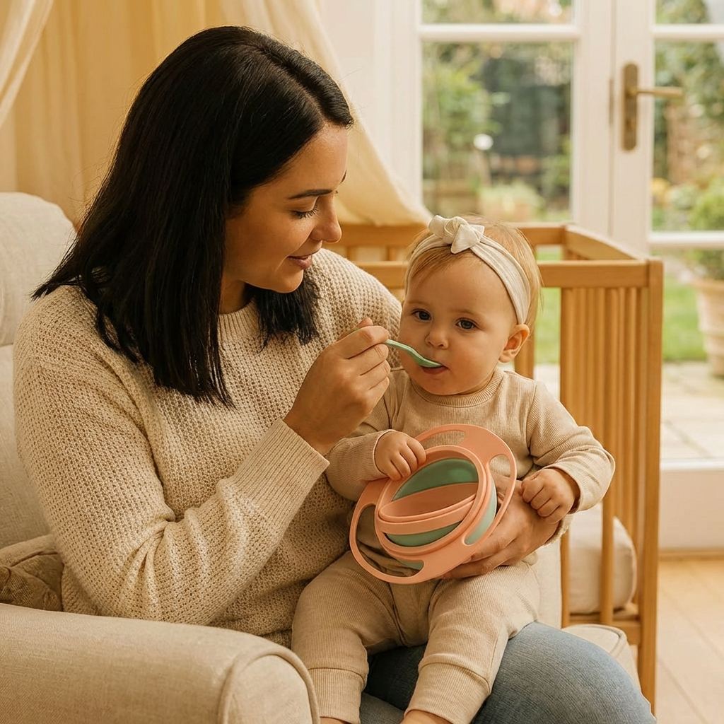 Leak-Proof Baby Bowl – Mess-Free Eating