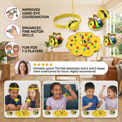 Bee Bead Fishing Adventure Game