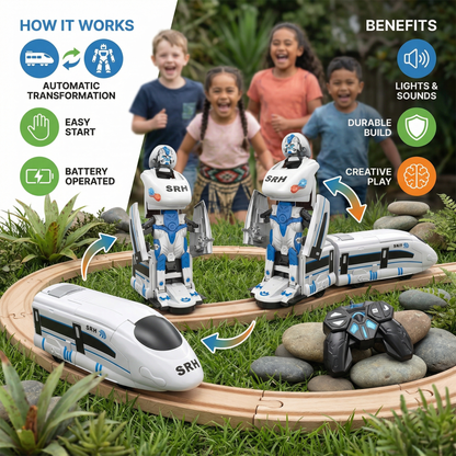 Transforming Robot Train Toy