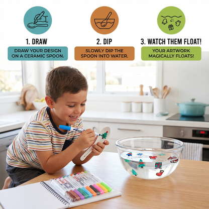 Magical Markers for Floating Drawings (12 Pieces)