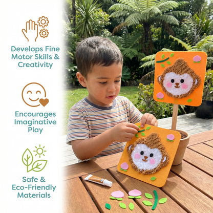 Stick Puppets Set to Make Yourself