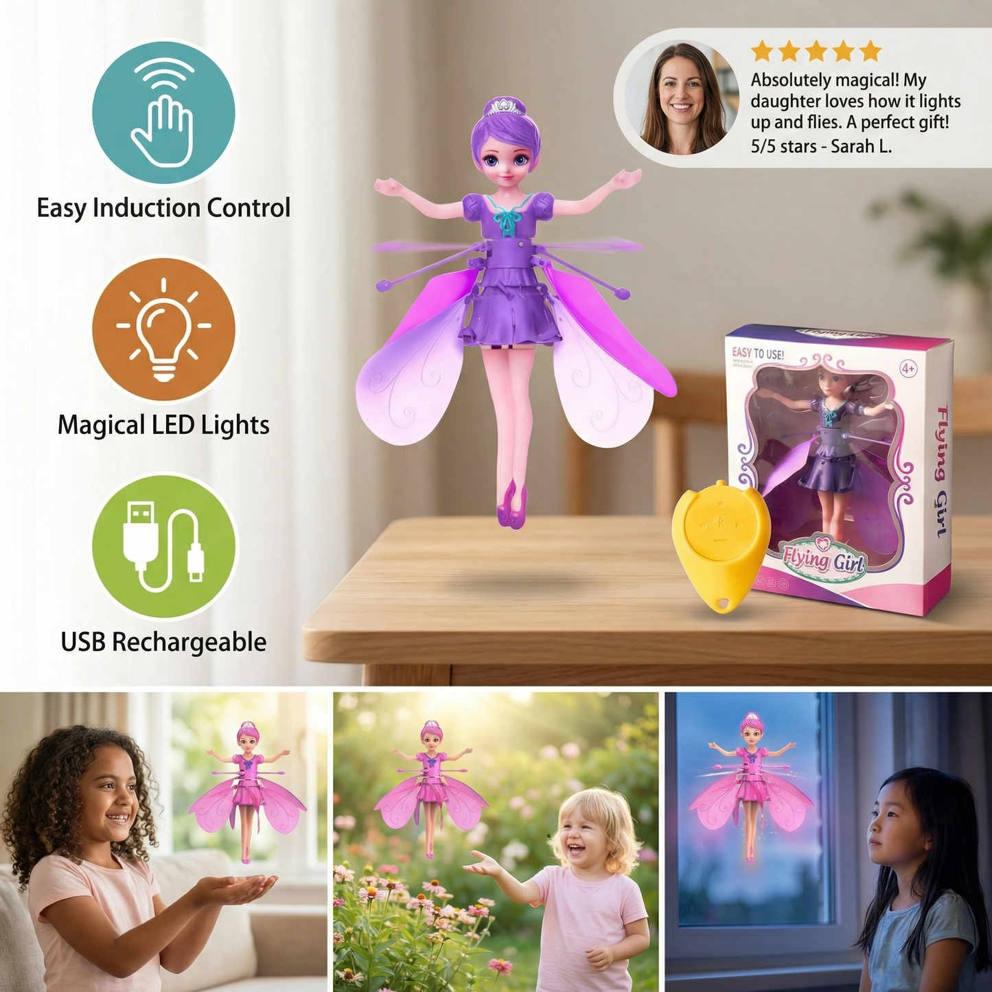 Floating Magic Fairy Kids Toy