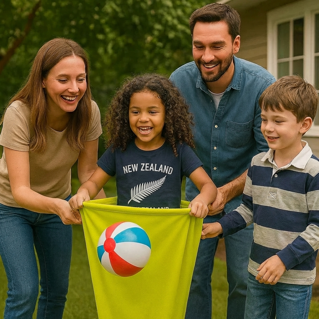 Clown Pants Catch Ball Family Game