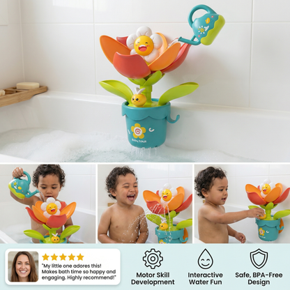 Flower Fun Bath Toy with Watering Can