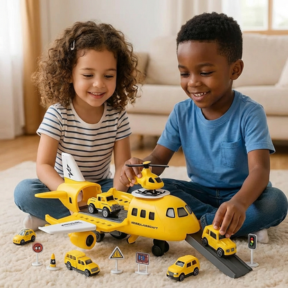 Airplane and Vehicle Play Set