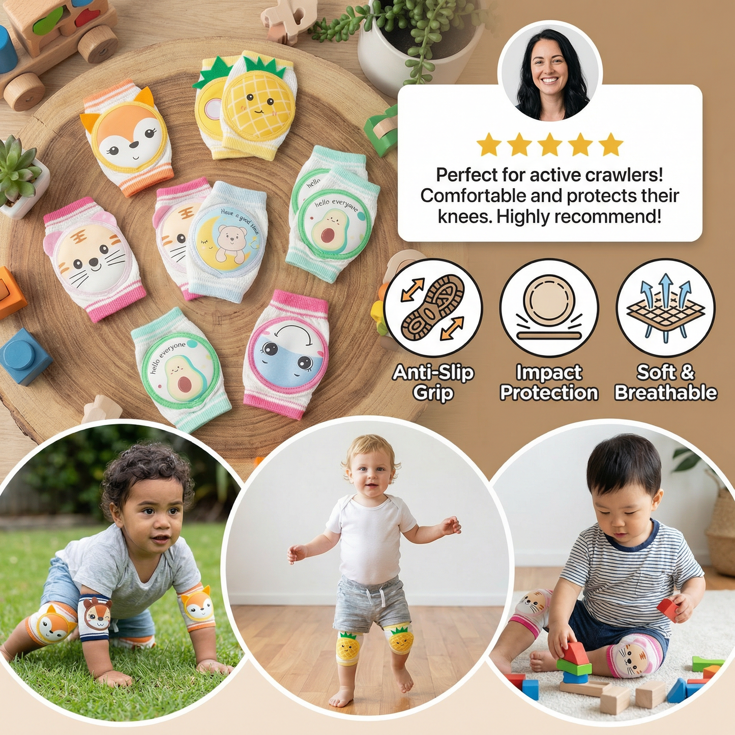 Cute Knee Pads for Toddlers