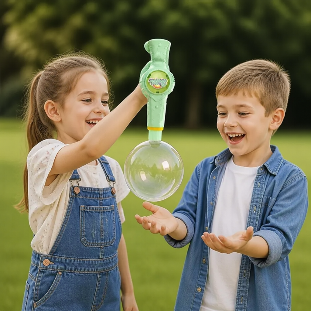 Interactive Bubble Ball Racket Toy for Kids