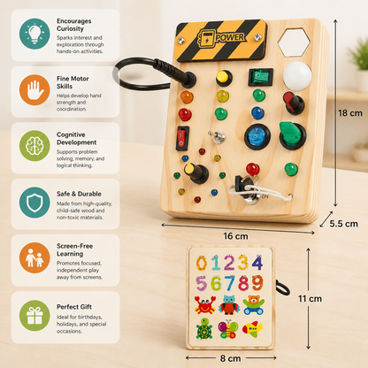 Interactive Montessori Learning Board For Children