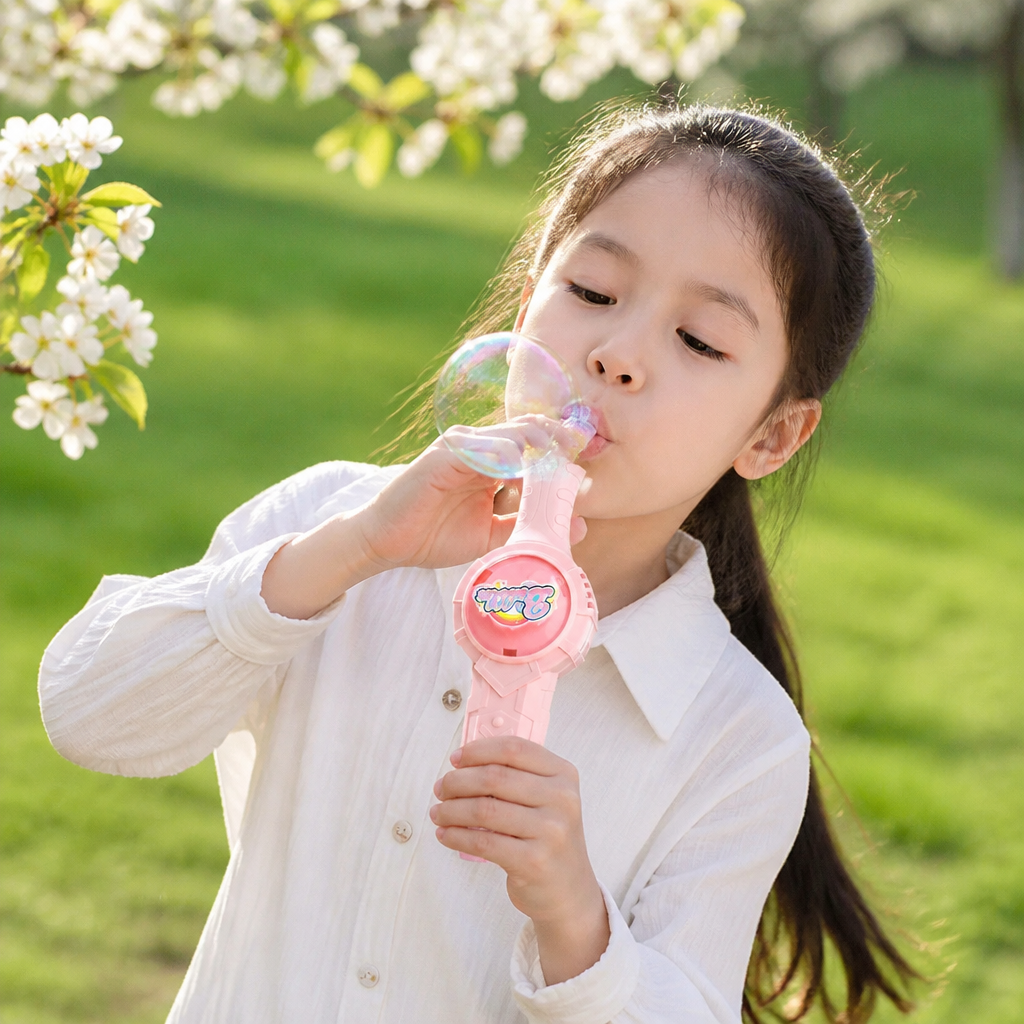 Interactive Bubble Ball Racket Toy for Kids