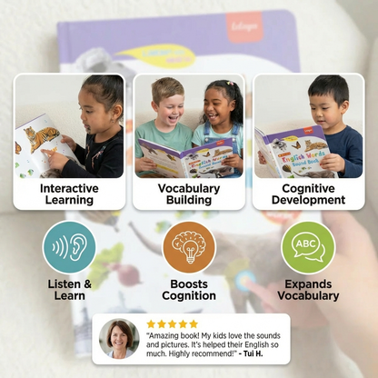 Talking English Learning Book for Children