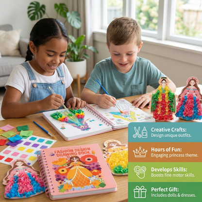 Princess Coloring and Craft Book