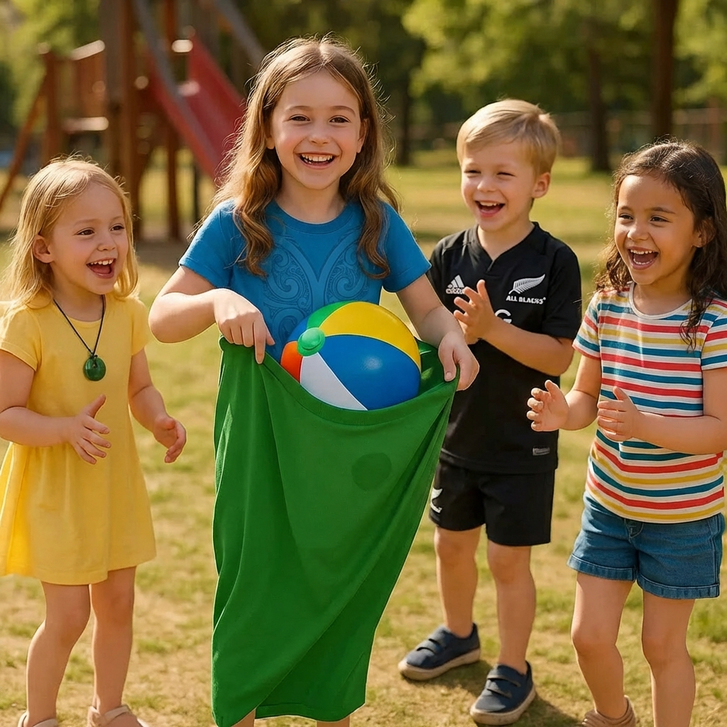 Clown Pants Catch Ball Family Game