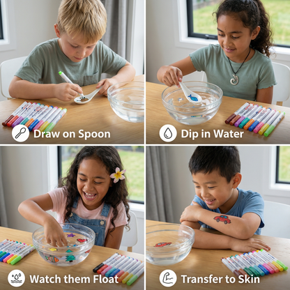 Magical Markers for Floating Drawings (12 Pieces)