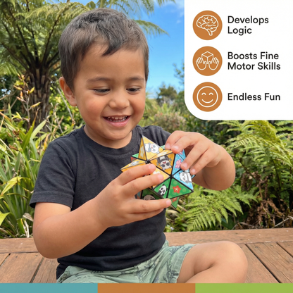 Magical Folding Cube Children’s Toy