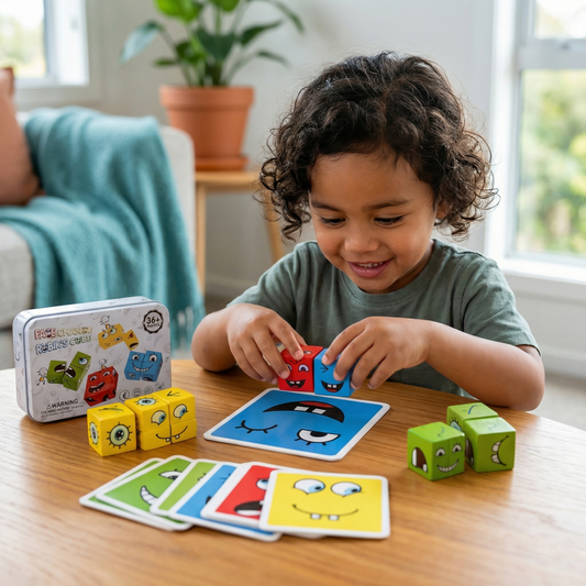 Face Puzzle Cube Game