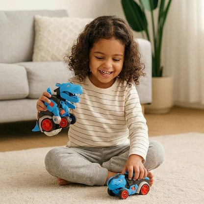 Transforming Dinosaur Cars