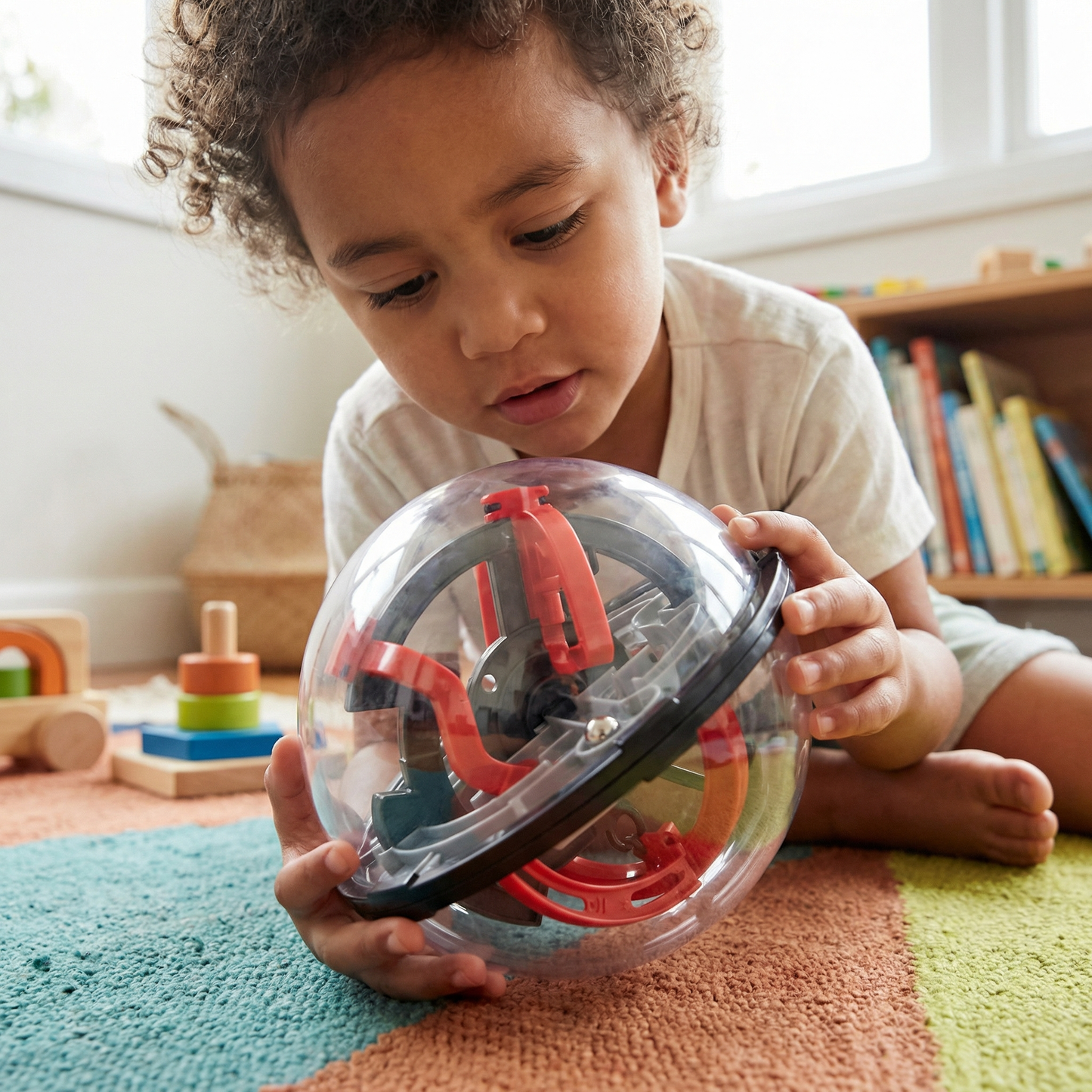 3D Labyrinth Puzzle Ball