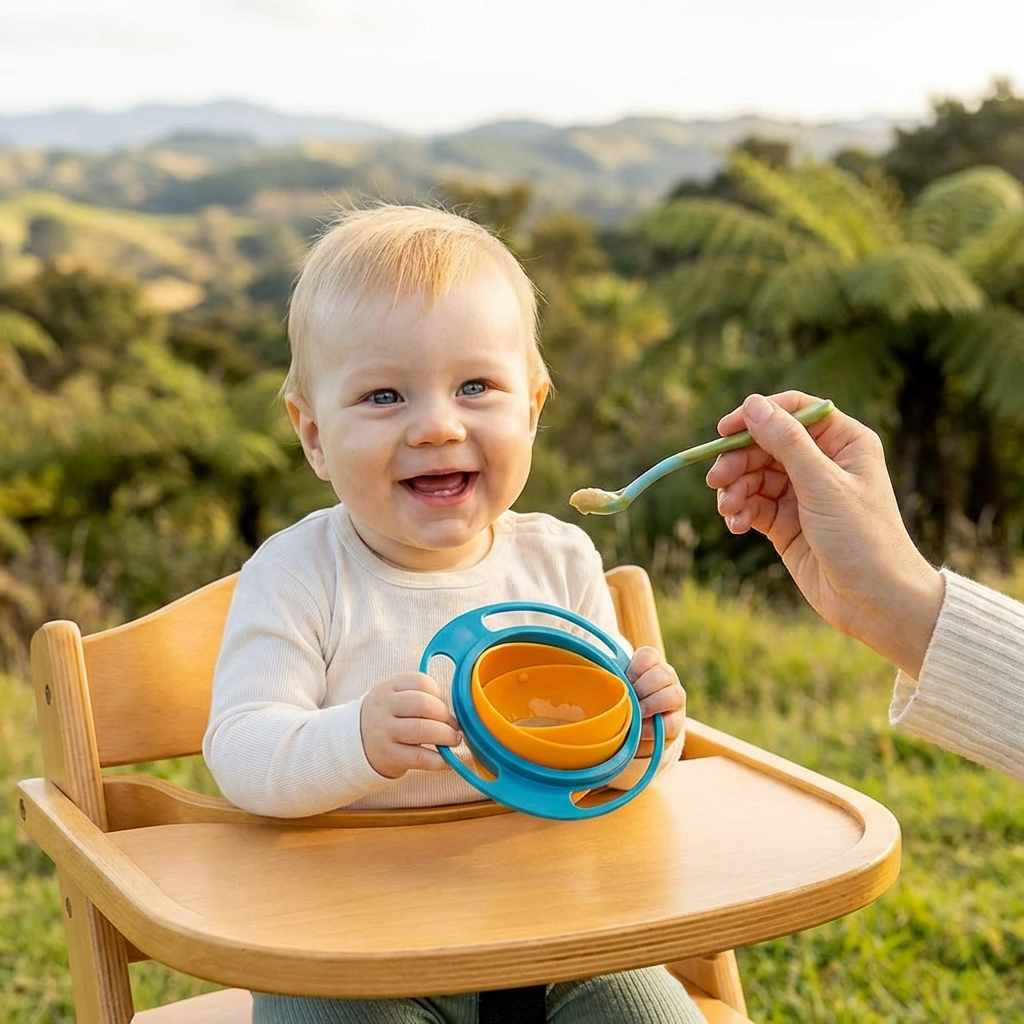 Leak-Proof Baby Bowl – Mess-Free Eating