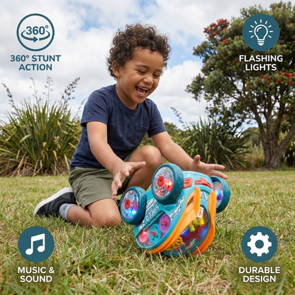 Glowing Tumble Car Toy