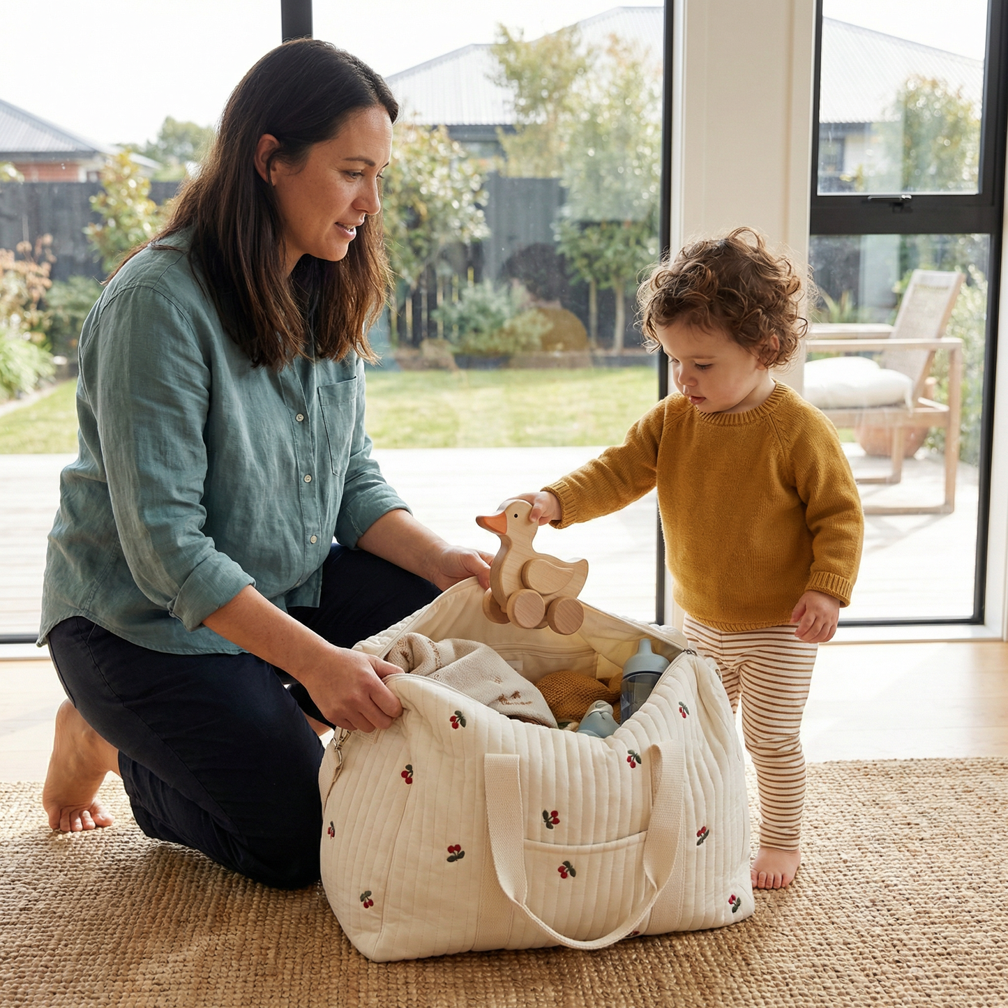 Large Mommy Baby Bag – Space for Everything Moms Need!