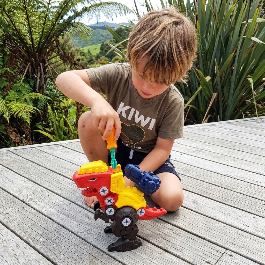 DIY Build & Transform Dinosaur Egg Toy