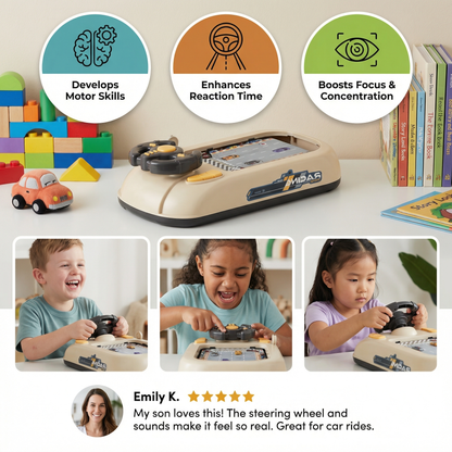 Adventure Racing Game Box for Kids