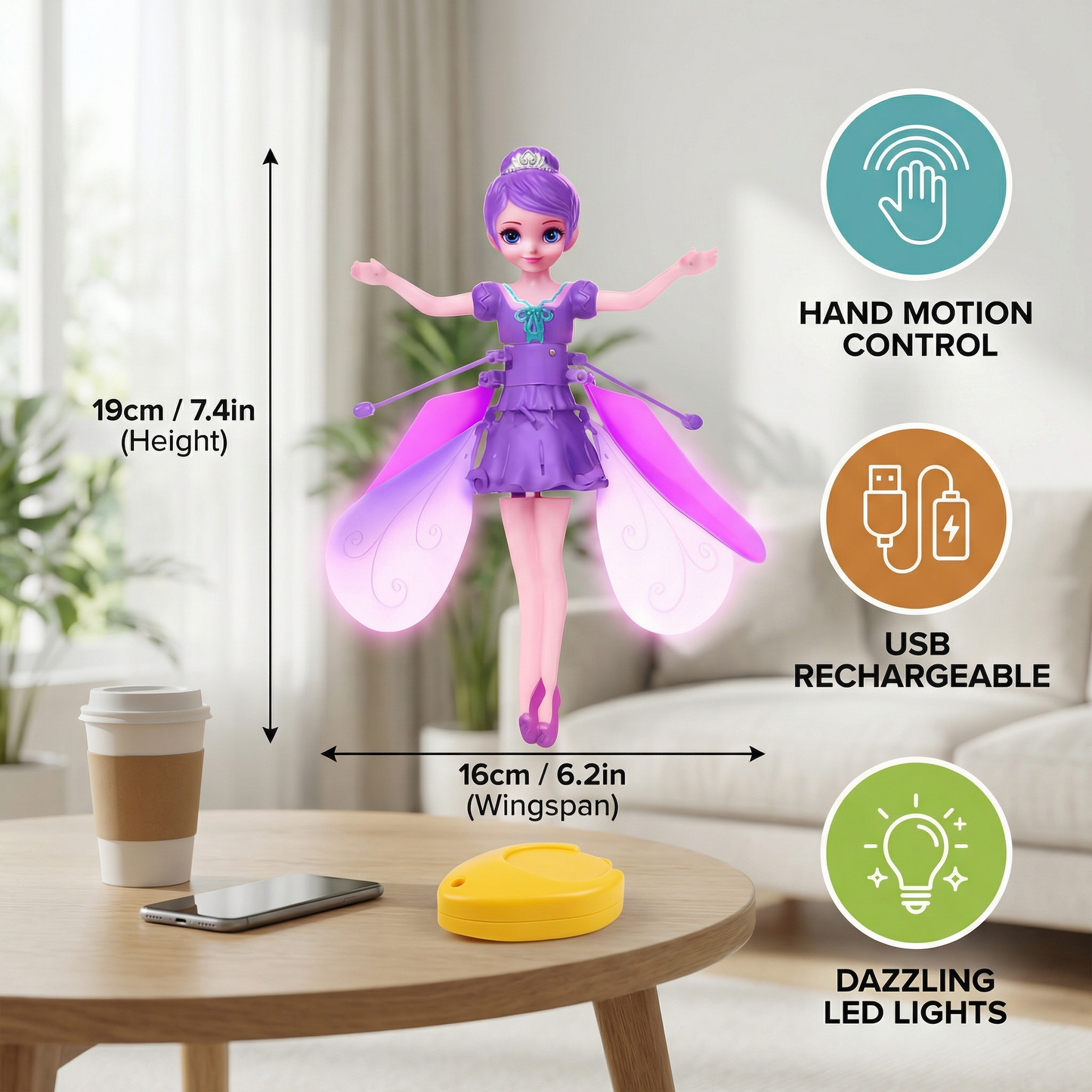 Floating Magic Fairy Kids Toy