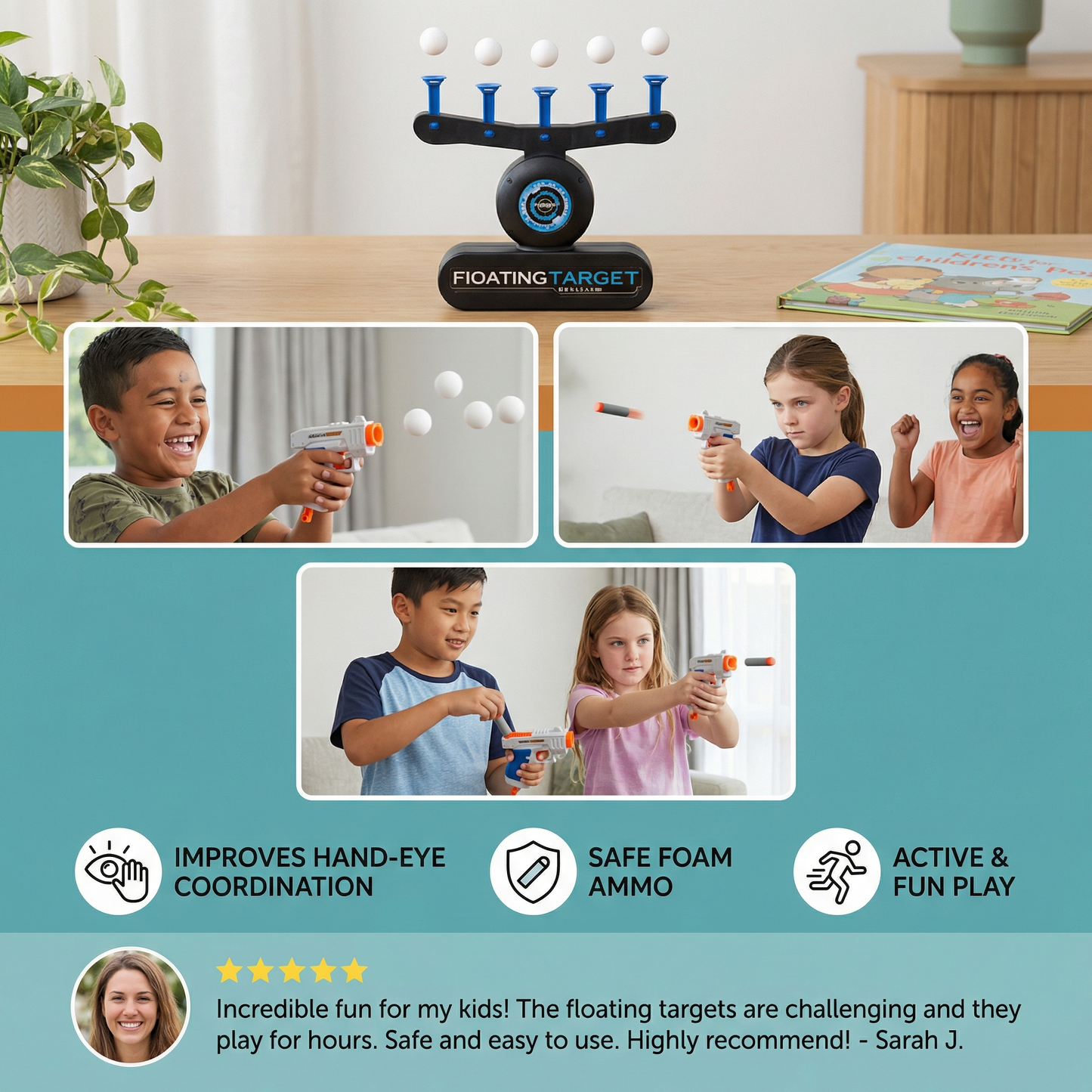 Floating Balls – Target Shooting Toy