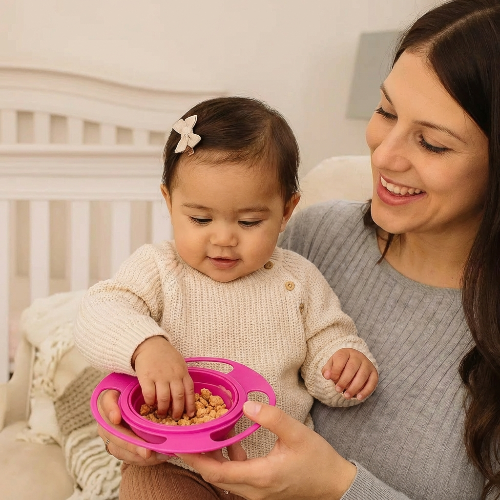 Leak-Proof Baby Bowl – Mess-Free Eating