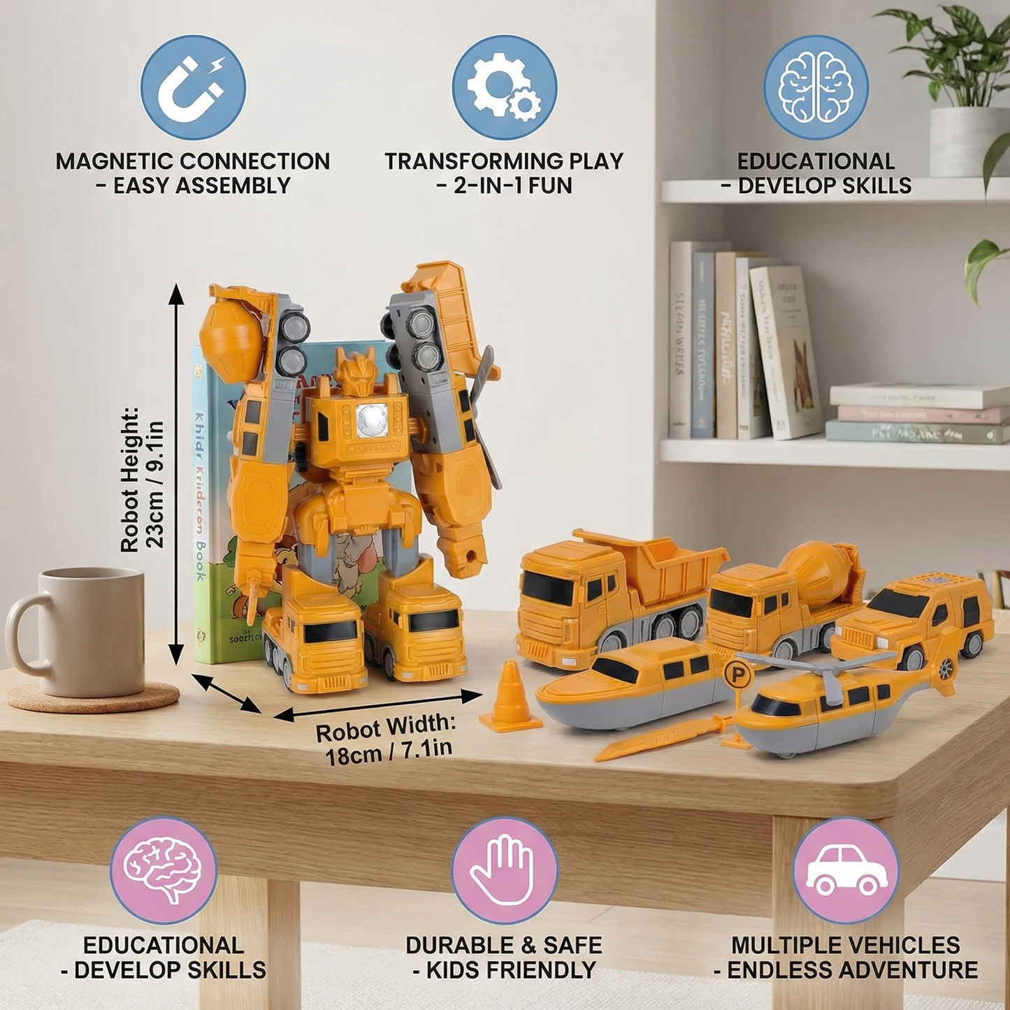 Transformer Magnetic Vehicles