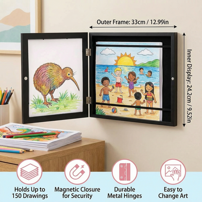 Picture Frame – Holds Up to 150 Drawings