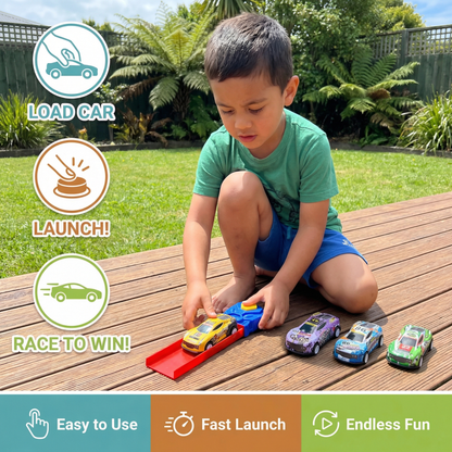 Car Catapult Racing Set