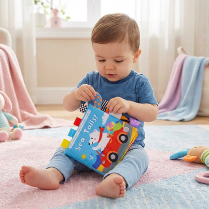 Sensory Crinkle Story Book for Toddlers