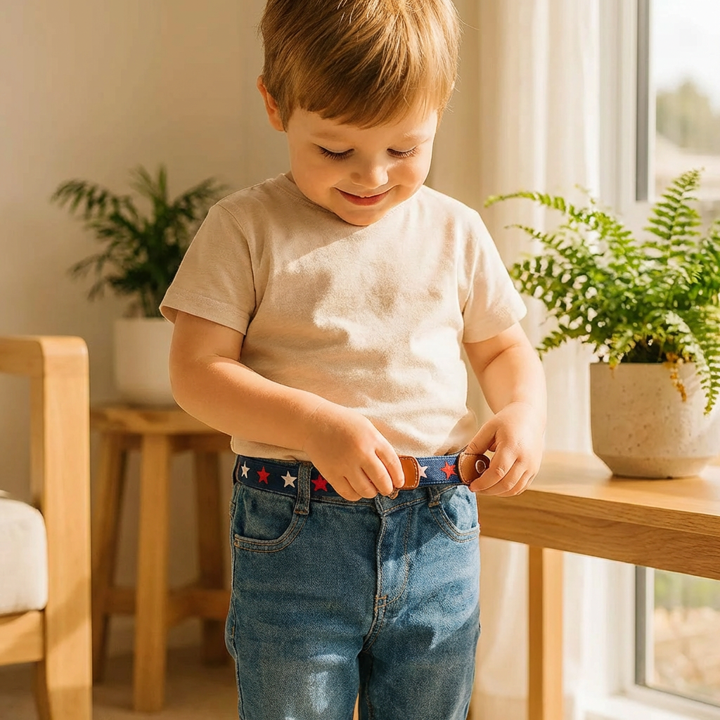 Comfortable Elastic Kids Belt – Suitable for All Ages
