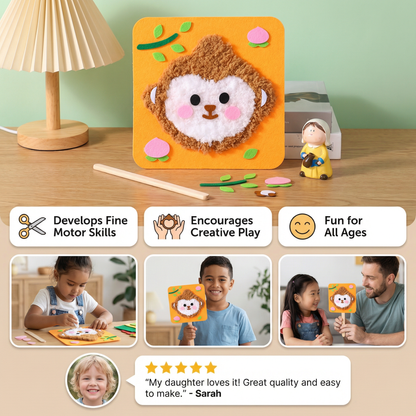 Stick Puppets Set to Make Yourself