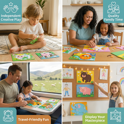 Creative Sticker Craft Set for Kids