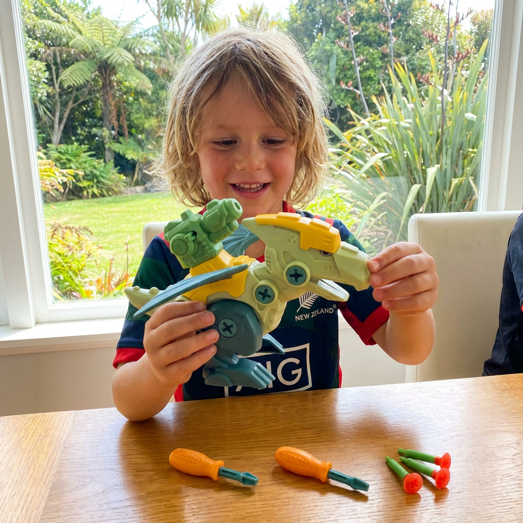 DIY Build & Transform Dinosaur Egg Toy