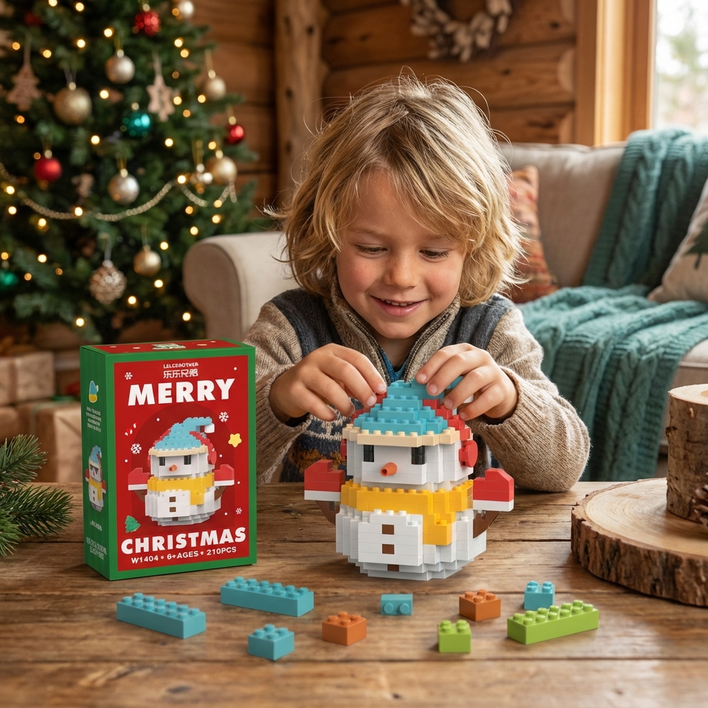 Creative Building Block Christmas Figures – Fun for the Whole Family