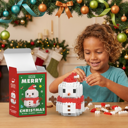 Creative Building Block Christmas Figures – Fun for the Whole Family