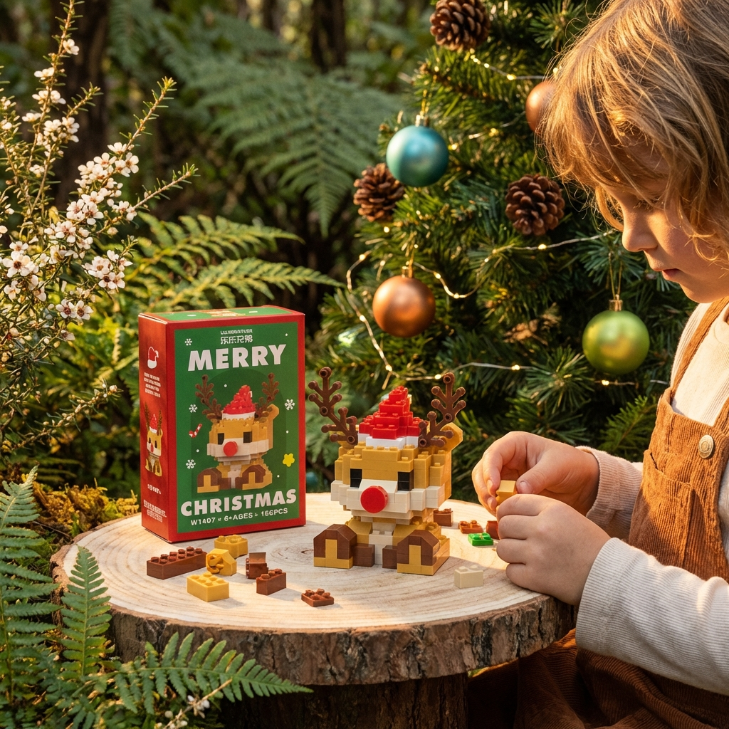 Creative Building Block Christmas Figures – Fun for the Whole Family